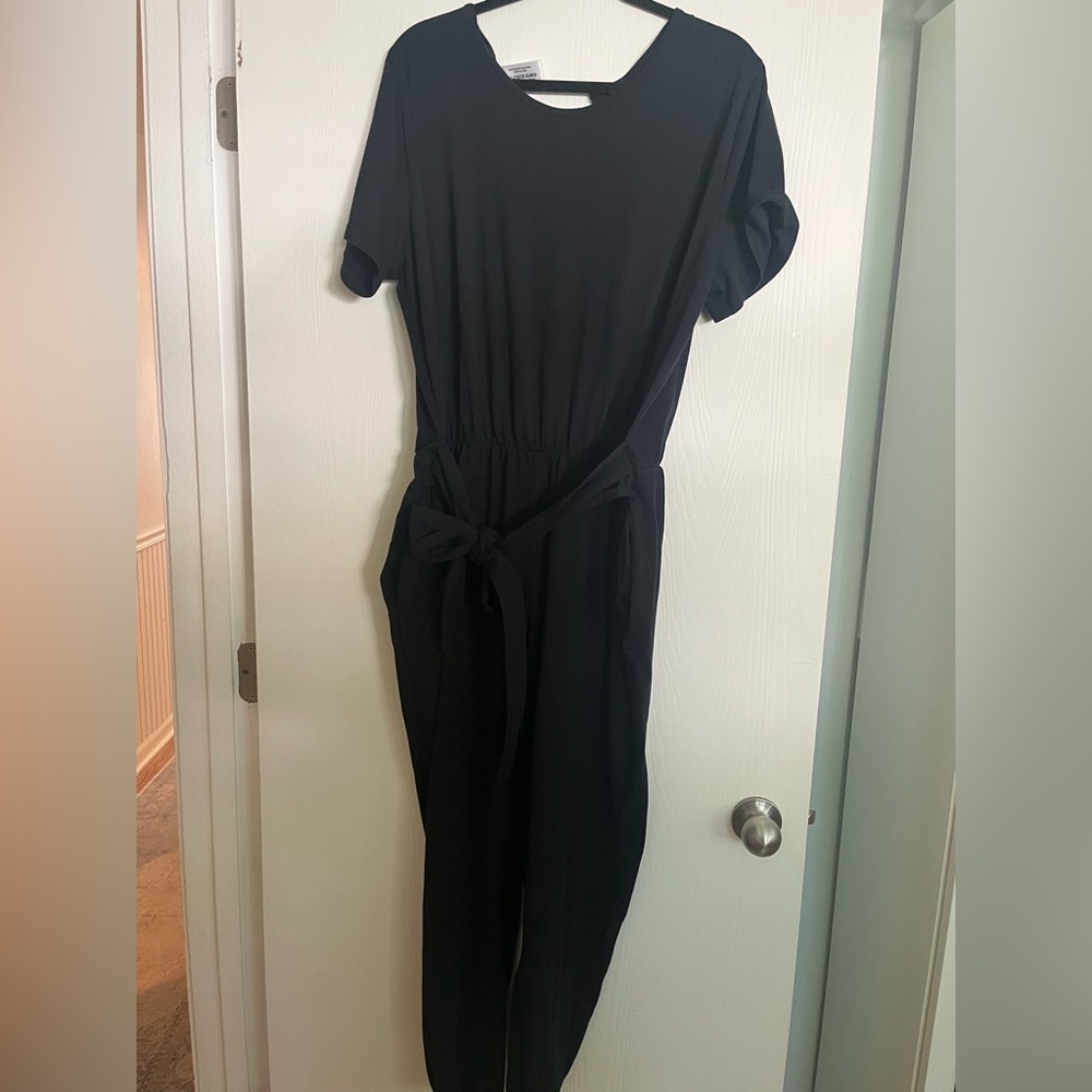 Smash + Tess Classic Black Jumpsuit